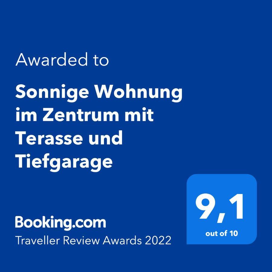 Sonnige Wohnung Im Zentrum Mit Terrasse U Tiefgarage - Netflix & Prime Lipsk Zewnętrze zdjęcie
